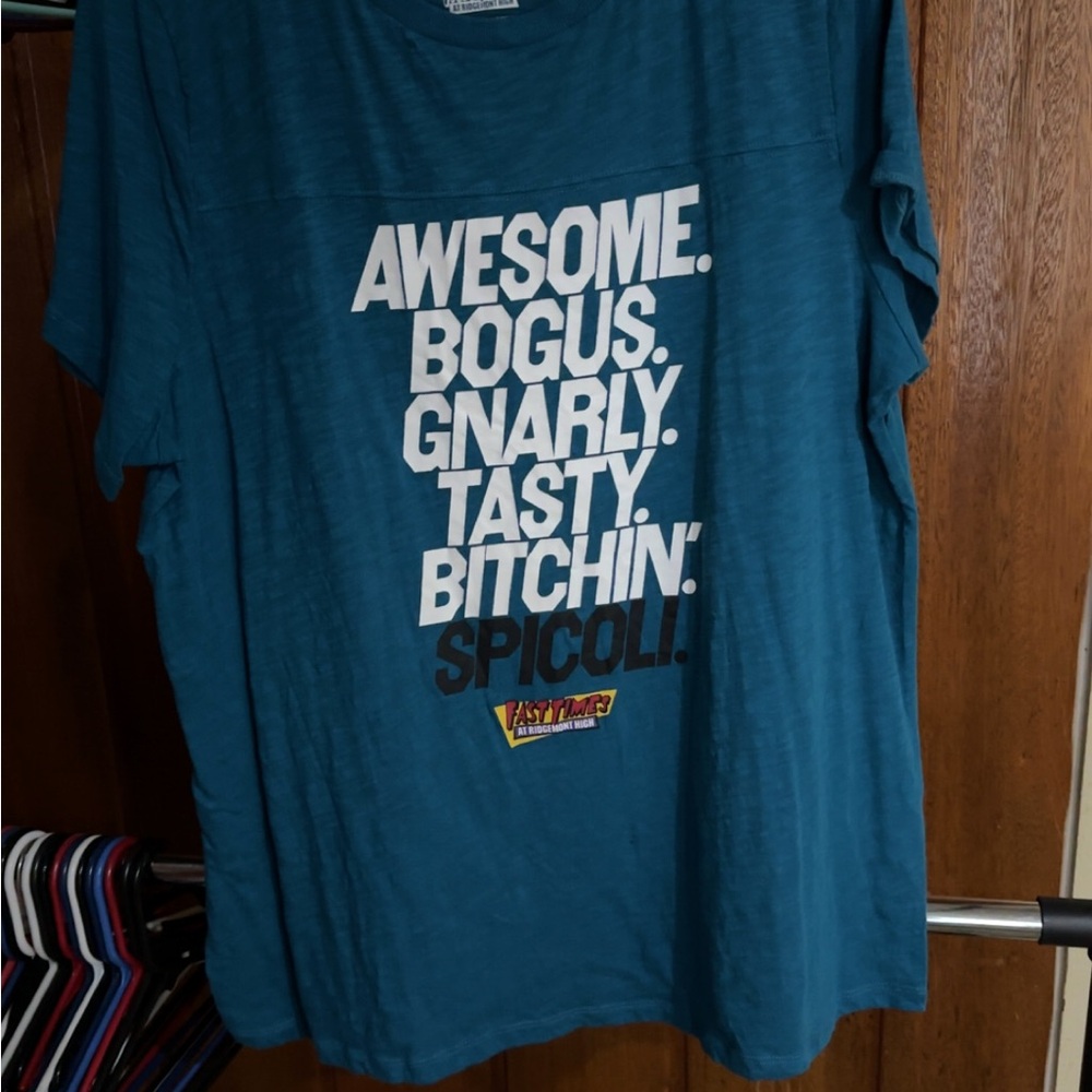 Torrid Teal Fast Times Graphic Tee